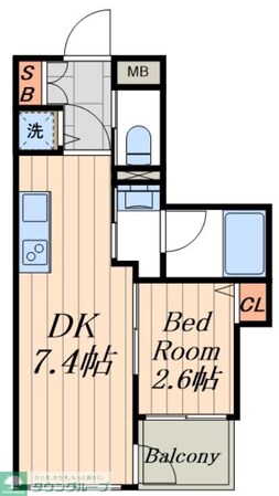 ミュプレ住吉の物件間取画像